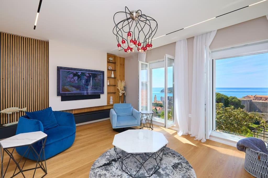 New & Stunning Views In Luxury 5* Divona Apartment دوبروفينك المظهر الخارجي الصورة